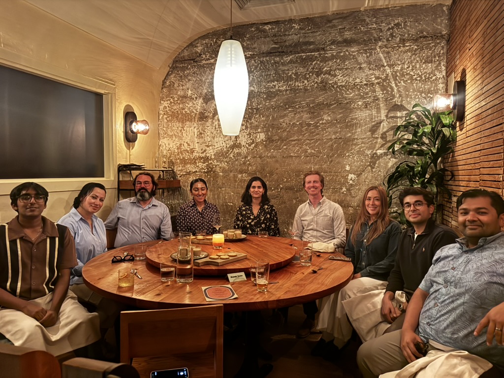 Conversational AI builders at the Bluejay and Twilio dinner at The Progress in San Francisco during SF Tech Week 2026